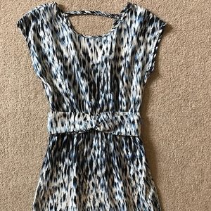 Aqua Sleeveless Dress